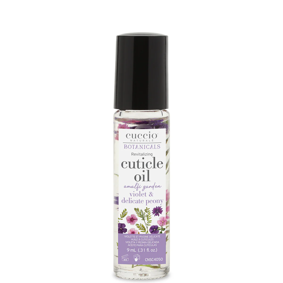 Cuccio Botanicals Roll-On Cuticle Oil-(Italian Garden Collection) - Image 4
