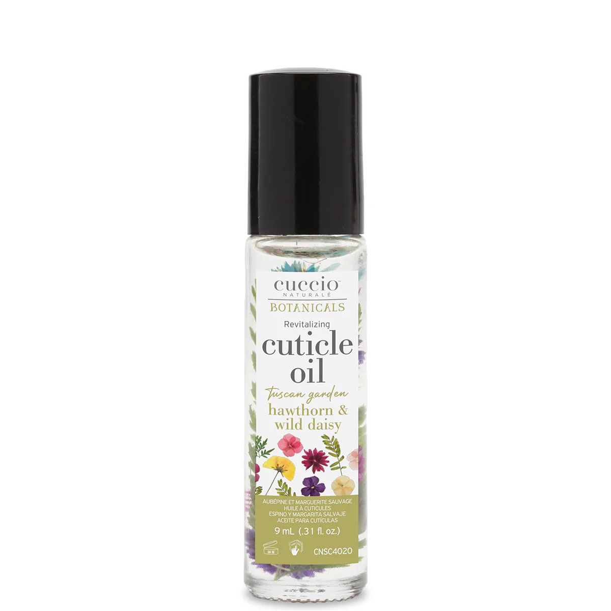 Cuccio Botanicals Roll-On Cuticle Oil-(Italian Garden Collection) - Image 6