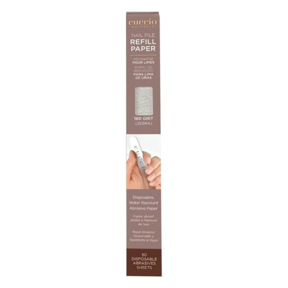 Cuccio Pro Stainless Steel Nail File Refills - 50 Pack - Image 3