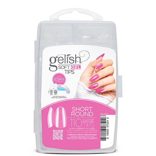 Gelish Soft Gel Nail Tips, 110 Pieces 💅🌟 Choose from 5 Shapes & Sizes - Image 6