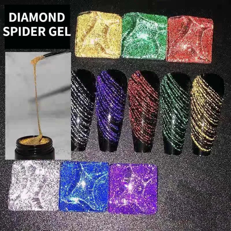 Spider Gel Nail Art – Elastic String Gel for Fine Line Designs - Image 3